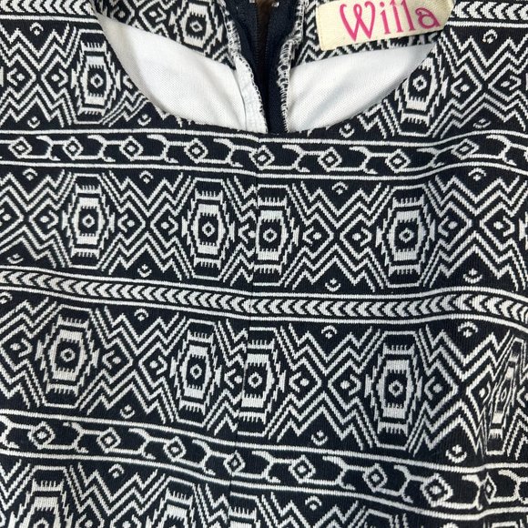 Willa Mini Dress | Aztec Pattern size S - Picture 3 of 12